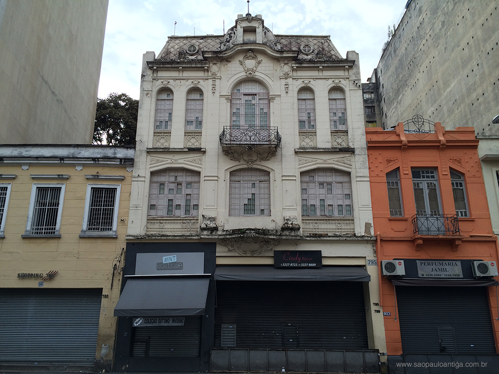 Prédio De 1914 Rua 25 De Março 795 São Paulo Antiga 8004