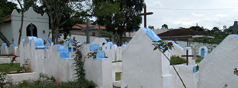 Uma Visão do pequeno Cemitério