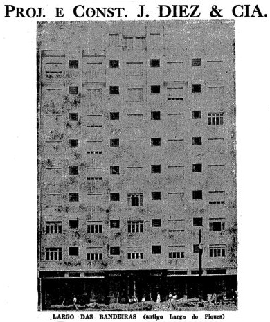 O hotel concluído em fevereiro de 1944.