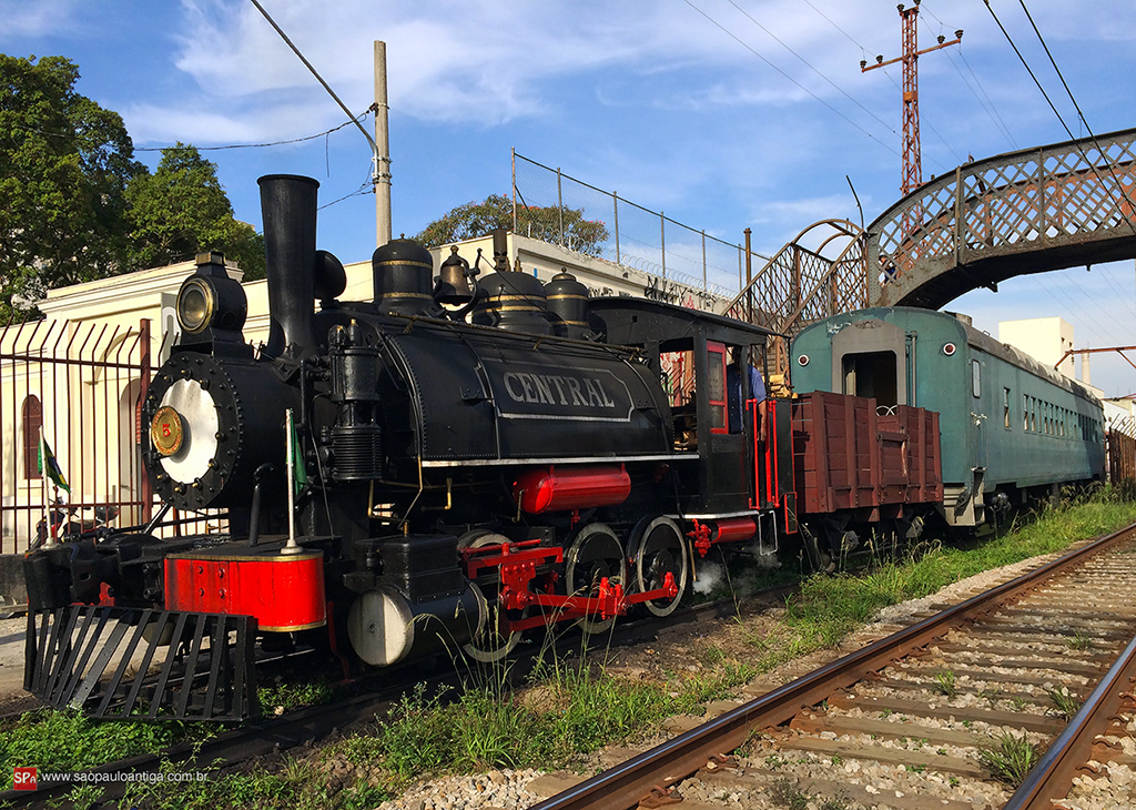 🚂 Maria Fumaça em São Paulo no @Museu da Imigração , Mooca. #trem #ma