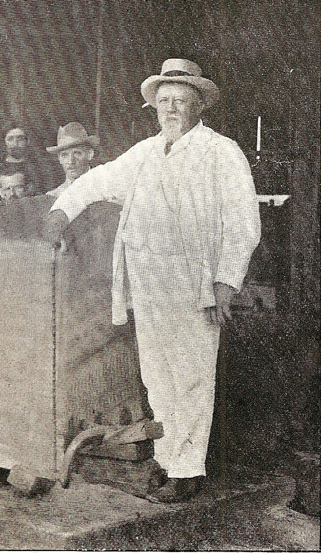 Foto: Coronel Schmidt em 1911 (Revista Brazil Magazine)