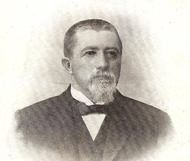 Coronel Schmidt em fotografia de 1911 (clique na foto para ampliar).