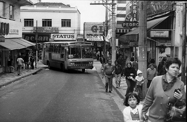 Rua Padre Antônio Benedito, na Penha, em 1979