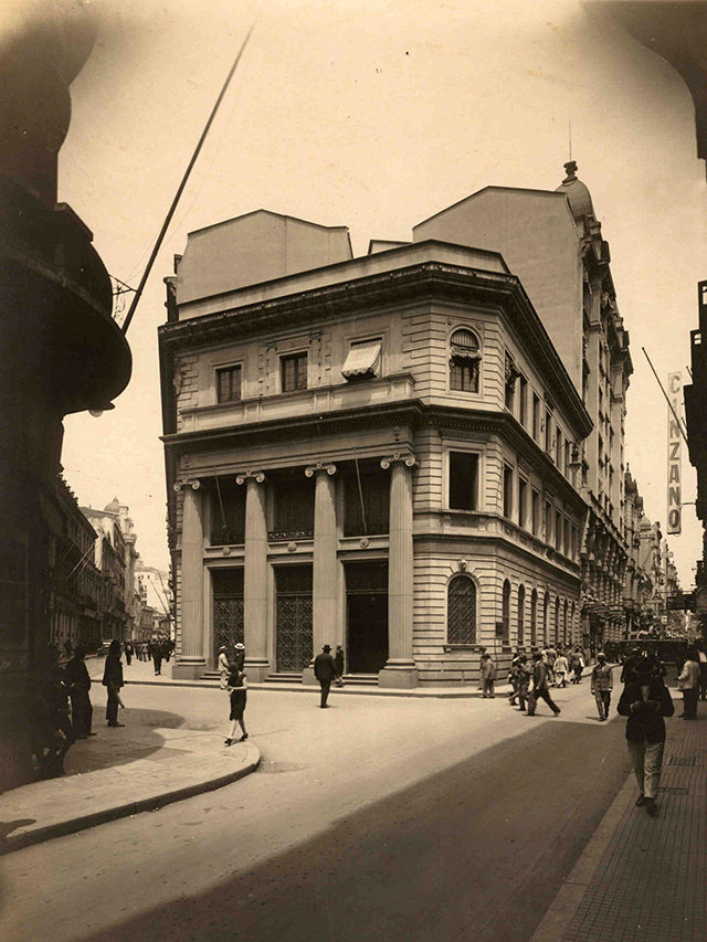 Largo do Café, no início do século 20.