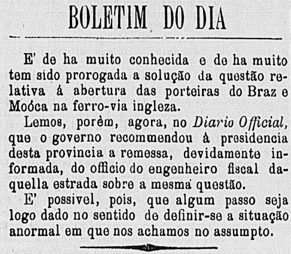 São Paulo Antiga - A famosa porteira do Brás que por décadas foi  conhecida por atrasar o progresso desta região do bairro e da Avenida  Rangel Pestana, foi substituída por um viaduto.