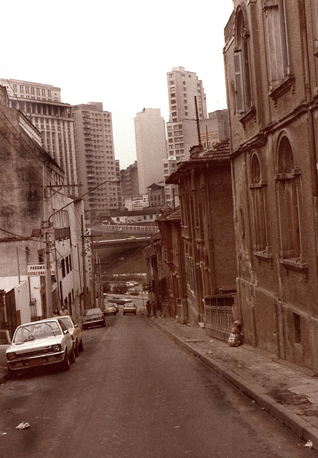 Rua Jandaia (as casas do lado direito da foto não existem mais)