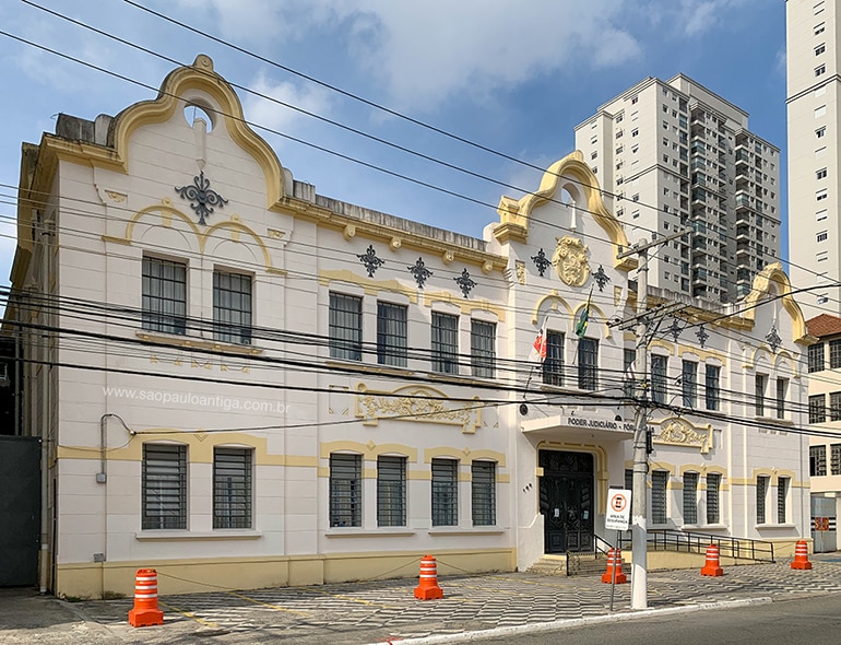 Fórum Brás (antiga Escola Profissional Masculina) – São Paulo Antiga
