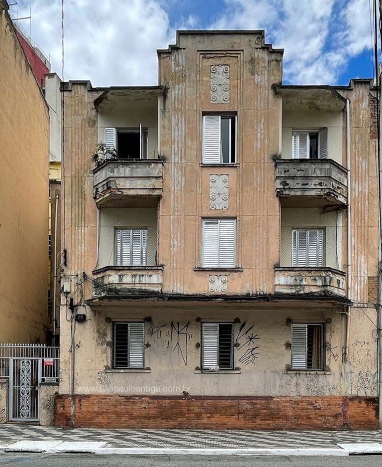 Edifício - Rua Rosa e Silva » São Paulo Antiga